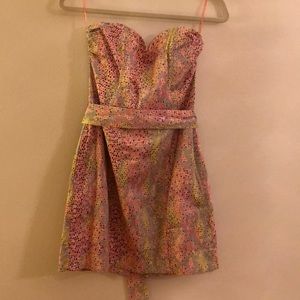 Strapless H&M dress